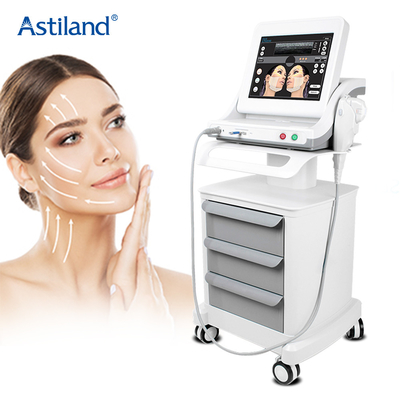 Yüksek Yoğunluklu Odaklanmış Ultrason Portatil 2d 3d Mini Hifu Makinesi Kırışıklık Karşıtı