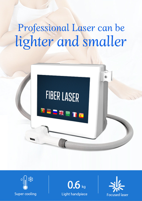Spa için 808nm Dalga Fiber Bağlantılı Diyot Lazer Epilasyon Ekipmanları