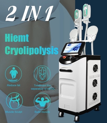 EMS Cryolipolysis Vücut Şekillendirme Makinesi 2'si 1 Arada Yağ Alma Vücut Şekillendirme İçin