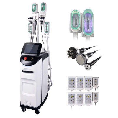 Yüz ve Vücut Yağını Azaltmak İçin RF Saplı Birleştirilmiş 360 Cryolipolysis Makinesi