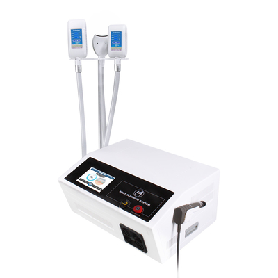 4 Kulplu Pnömatik Cryolipolysis Shockwave Terapi Makinesi