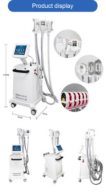 Cryolipolysis Kavitasyon 100kpa Vakum RF Zayıflama Makinesi