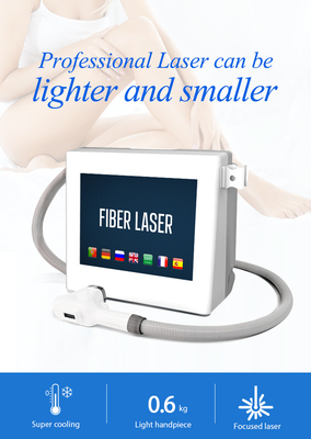 Ağrısız Fiber Diyot Lazer 808nm Tüy Alma Makinesi Kalıcı 1200W